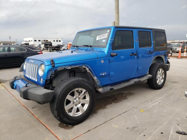JEEP WRANGLER U 2016 with VIN 1C4BJWEG7GL230545 - Photo from auction