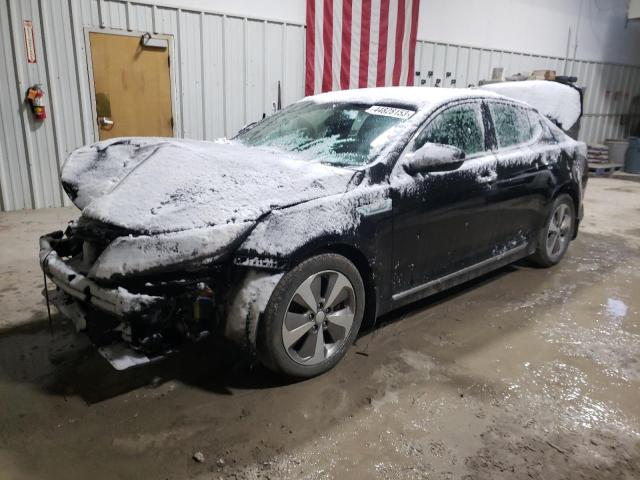 KIA OPTIMA HYB 2014 with VIN KNAGN4AD5E5064468 - Photo from auction