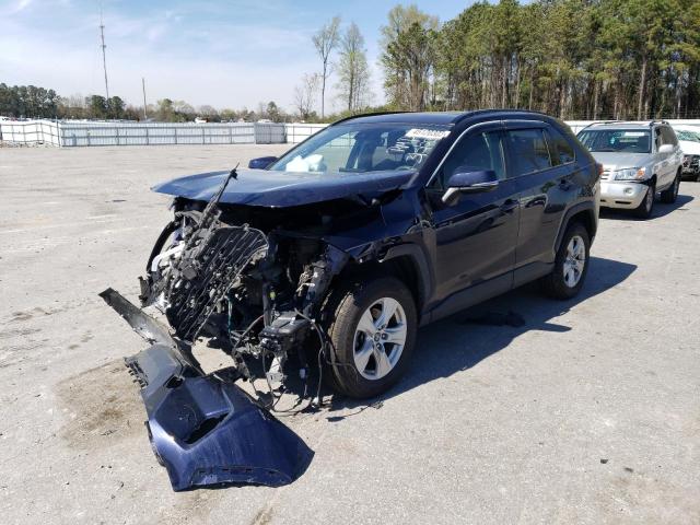 TOYOTA RAV4 XLE 2019 with VIN JTMW1RFV7KD030185 - Photo from auction