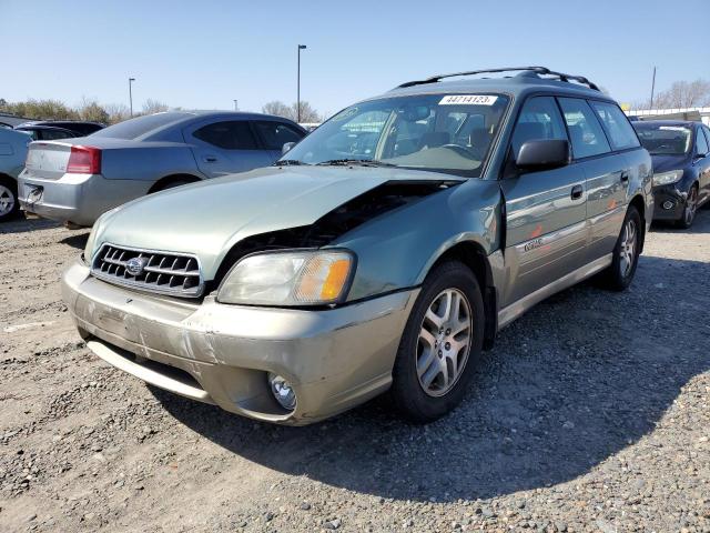 SUBARU LEGACY OUT 2003 with VIN 4S3BH675737625383 - Photo from auction