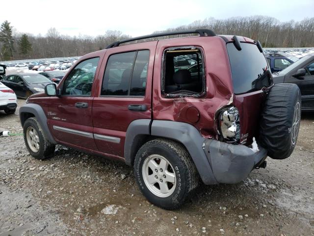 Photo 2 from auction – 2003 JEEP LIBERTY SP with VIN 1J4GL48K83W580872