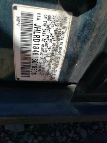 Photo 14 from auction – 2001 HONDA CR-V LX with VIN JHLRD18461S018536