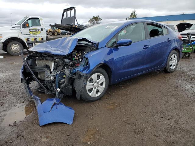 KIA FORTE LX 2018 with VIN 3KPFK4A77JE219750 - Photo from auction