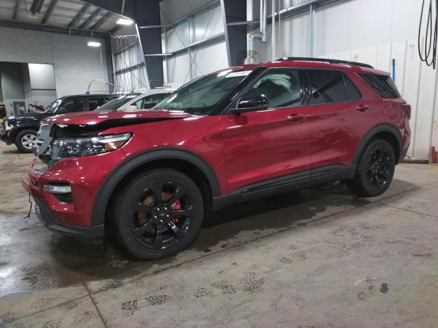 FORD EXPLORER S 2020 with VIN 1FM5K8GC8LGA81772 - Photo from auction