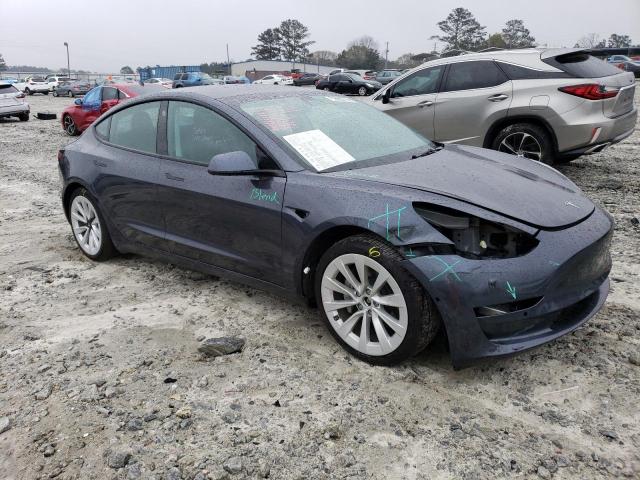 Photo 4 from auction – 2022 TESLA MODEL 3 with VIN 5YJ3E1EBXNF192454