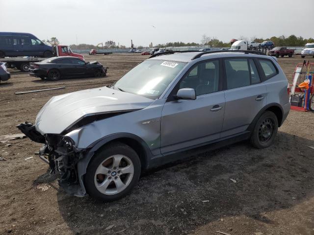 BMW X3 3.0SI 2008 with VIN WBXPC93498WJ06032 - Photo from auction