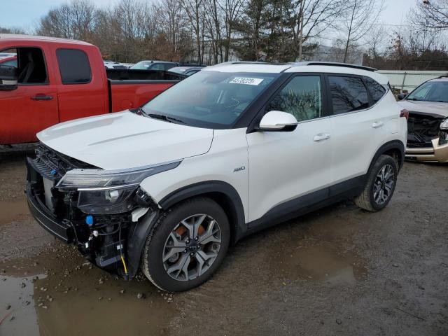 KIA SELTOS EX 2023 with VIN KNDERCAA7P7377916 - Photo from auction