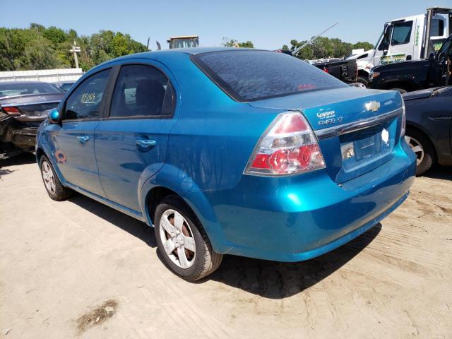 Photo 2 from auction – 2009 CHEVROLET AVEO LS with VIN KL1TD56EX9B611129