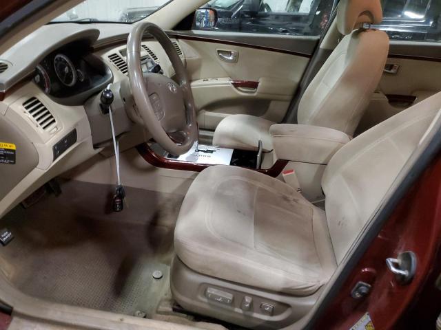 Photo 7 from auction – 2008 HYUNDAI AZERA GLS with VIN KMHFC46D88A328481