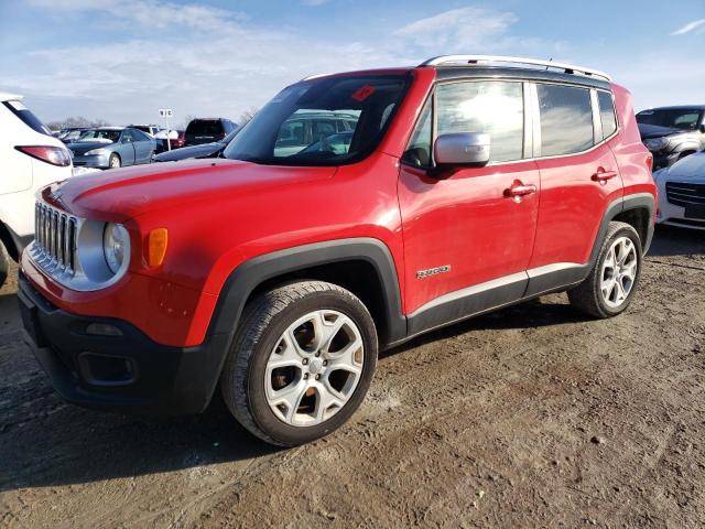 JEEP RENEGADE L 2016 with VIN ZACCJBDT1GPD31491 - Photo from auction