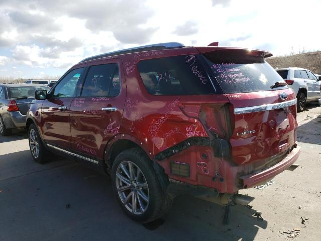 Photo 2 from auction – 2017 FORD EXPLORER L with VIN 1FM5K8F83HGC79504