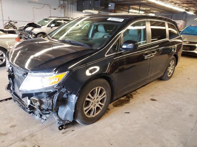 HONDA ODYSSEY EX 2011 with VIN 5FNRL5H43BB100147 - Photo from auction