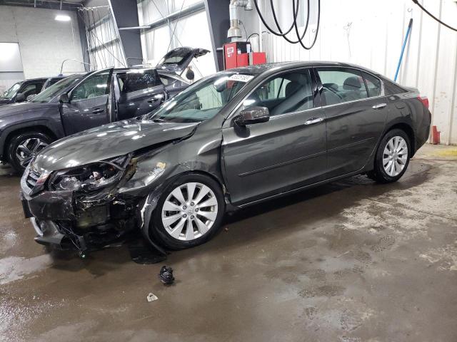 HONDA ACCORD EXL 2015 with VIN 1HGCR3F84FA001691 - Photo from auction