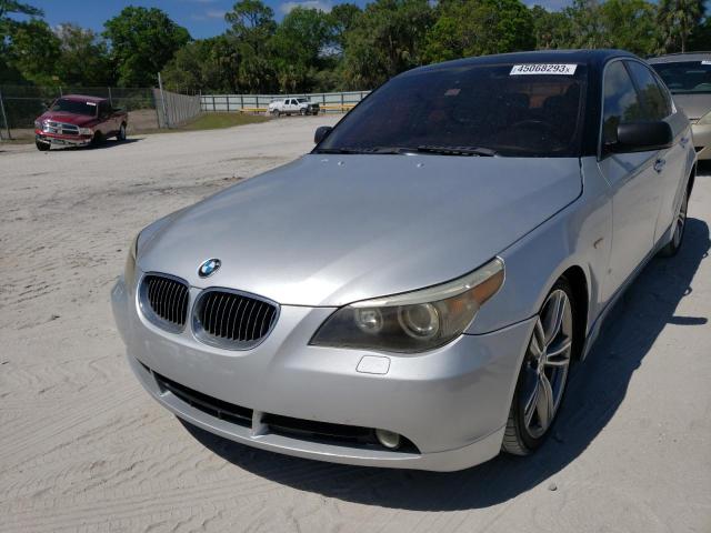 BMW 530 I 2007 with VIN WBANE735X7CM44192 - Photo from auction