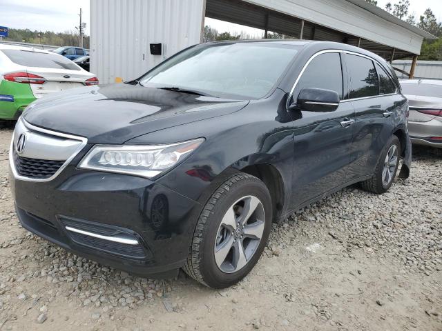 ACURA MDX 2016 with VIN 5FRYD3H2XGB019325 - Photo from auction