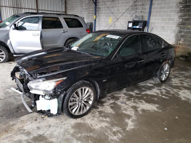 Photo 1 from auction – 2018 INFINITI Q50 LUXE with VIN JN1EV7AP2JM590789