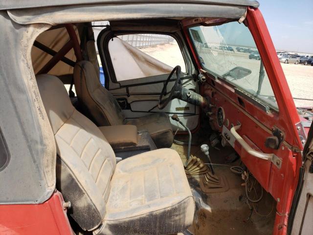 Photo 10 from auction – 1983 JEEP JEEP CJ7 with VIN 1JCCM87A2DT062548