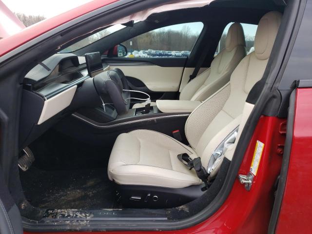 Photo 7 from auction – 2022 TESLA MODEL S with VIN 5YJSA1E62NF486280