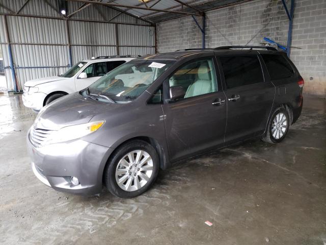 TOYOTA SIENNA XLE 2012 with VIN 5TDYK3DC7CS202855 - Photo from auction
