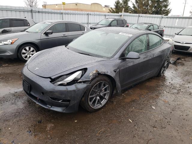 TESLA MODEL 3 2023 with VIN 5YJ3E1EA1PF464481 - Photo from auction