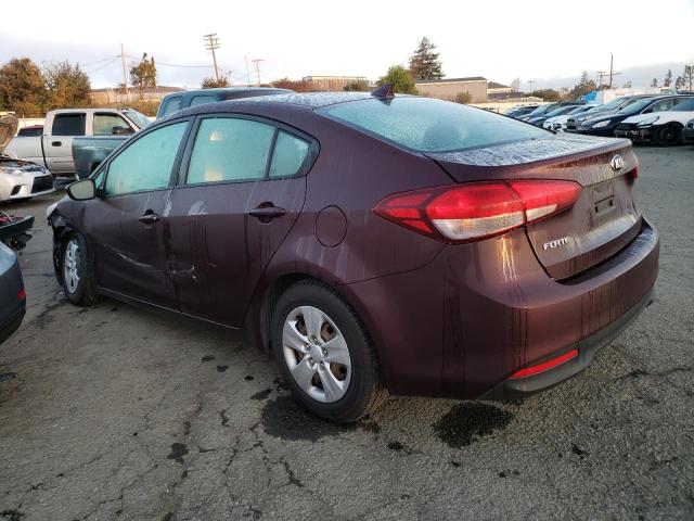 Photo 2 from auction – 2017 KIA FORTE LX with VIN 3KPFK4A79HE016708