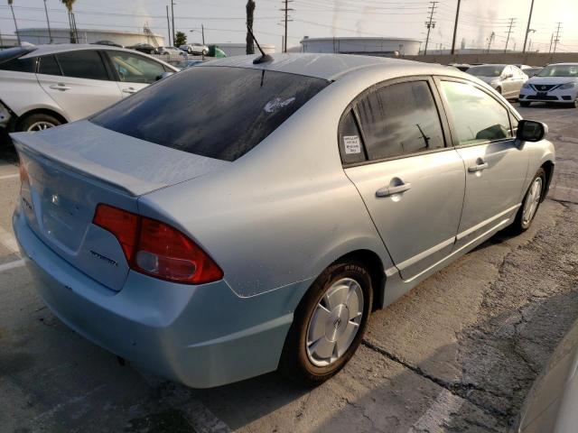 Photo 3 from auction – 2007 HONDA CIVIC HYBR with VIN JHMFA36257S022722