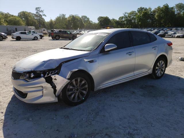 KIA OPTIMA EX 2016 with VIN 5XXGU4L32GG042985 - Photo from auction