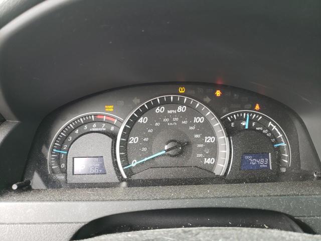 Photo 9 from auction – 2012 TOYOTA CAMRY BASE with VIN 4T4BF1FK5CR258972