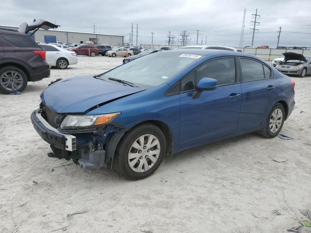 HONDA CIVIC LX 2012 with VIN 2HGFB2F57CH511144 - Photo from auction