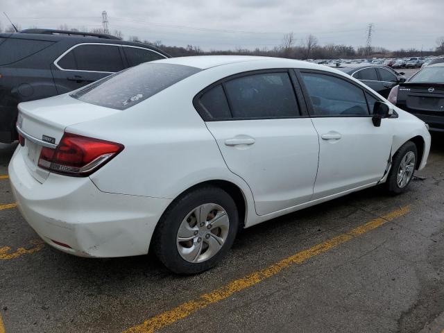 Photo 3 from auction – 2014 HONDA CIVIC LX with VIN 19XFB2F50EE025823