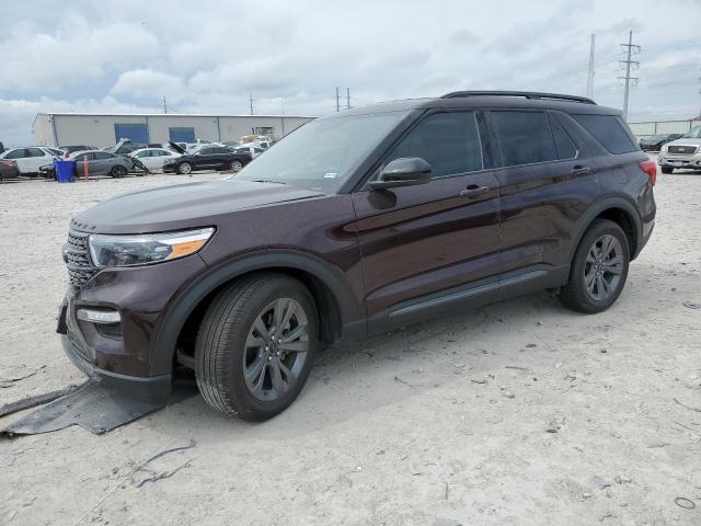 FORD EXPLORER X 2022 with VIN 1FMSK7DH9NGC00350 - Photo from auction