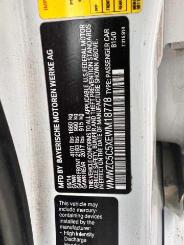 Photo 10 from auction – 2014 MINI COOPER S C with VIN WMWZC5C5XEWM18778