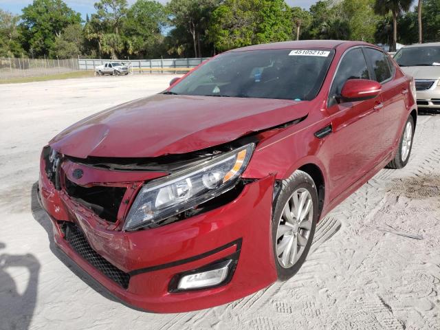 KIA OPTIMA EX 2015 with VIN 5XXGN4A72FG393512 - Photo from auction