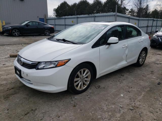 HONDA CIVIC EXL 2012 with VIN 2HGFB2F94CH309445 - Photo from auction