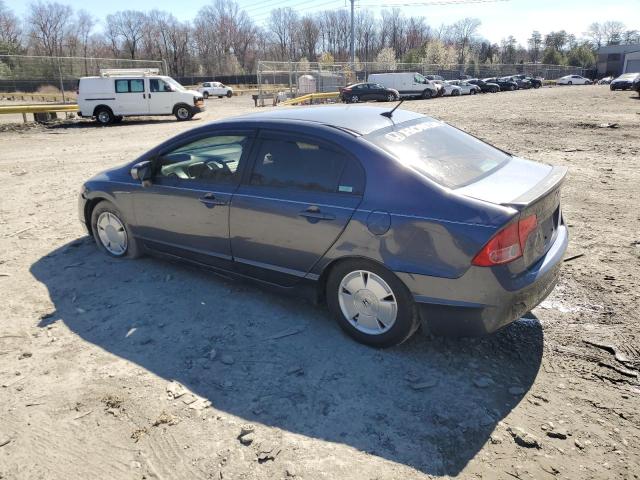 Photo 2 from auction – 2008 HONDA CIVIC HYBR with VIN JHMFA36228S007936