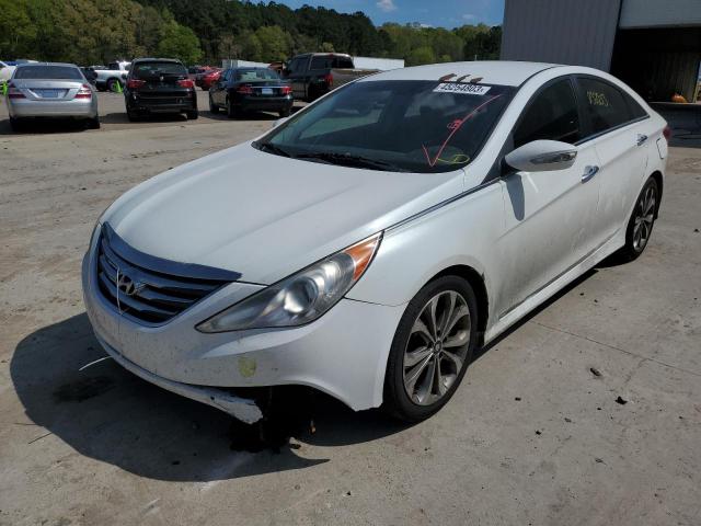 HYUNDAI SONATA SE 2014 with VIN 5NPEC4AC8EH878508 - Photo from auction