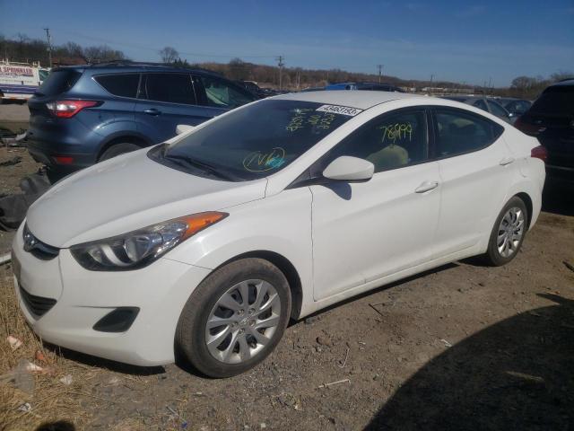 HYUNDAI ELANTRA GL 2012 with VIN 5NPDH4AE7CH070565 - Photo from auction