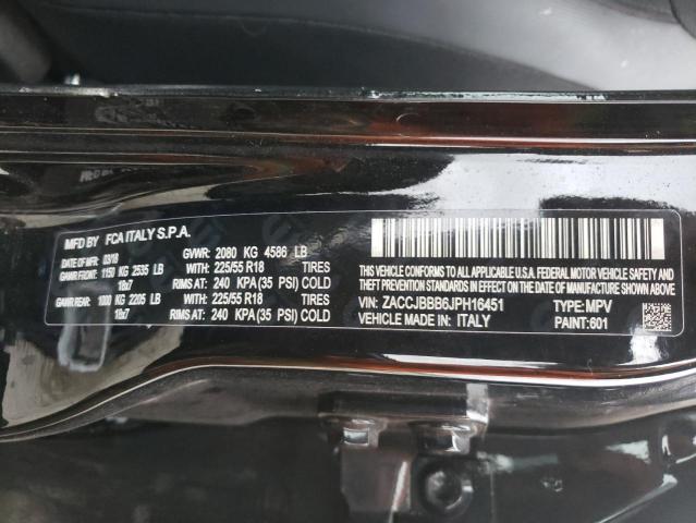Photo 14 from auction – 2018 JEEP RENEGADE L with VIN ZACCJBBB6JPH16451