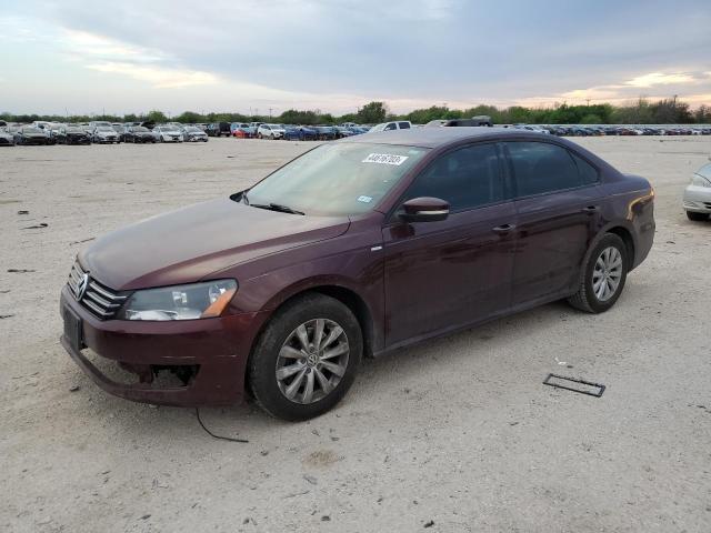 Photo 1 from auction – 2014 VOLKSWAGEN PASSAT S with VIN 1VWAT7A33EC075694