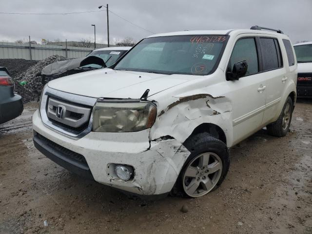 HONDA PILOT EXLN 2011 with VIN 5FNYF3H71BB005233 - Photo from auction