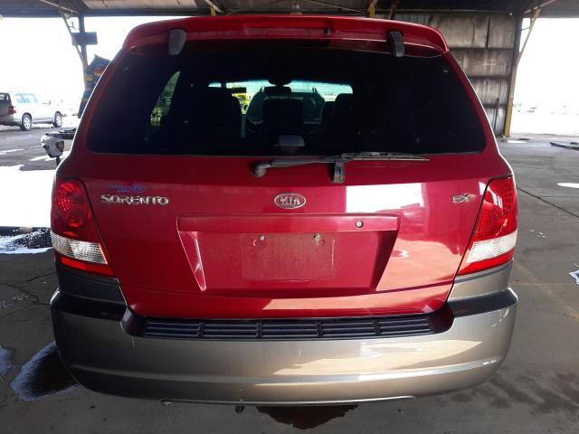Photo 6 from auction – 2004 KIA SORENTO EX with VIN KNDJD733445243374