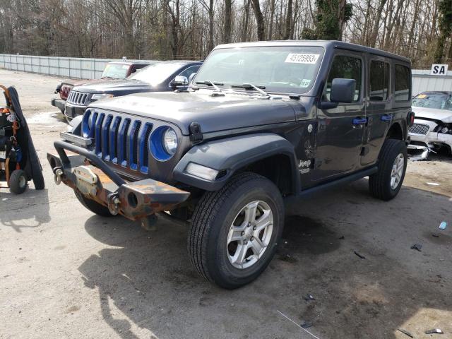 JEEP WRANGLER U 2018 with VIN 1C4HJXDG3JW277465 - Photo from auction
