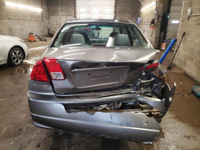 Photo 6 from auction – 2005 HONDA CIVIC LX with VIN 2HGES16565H512665