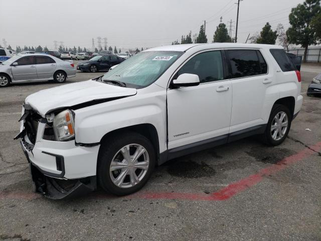 GMC TERRAIN SL 2017 with VIN 2GKALMEK3H6346256 - Photo from auction