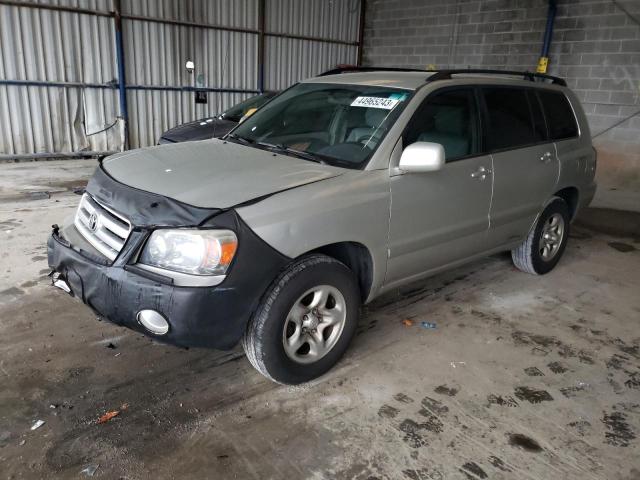 TOYOTA HIGHLANDER 2004 with VIN JTEGD21A640102992 - Photo from auction