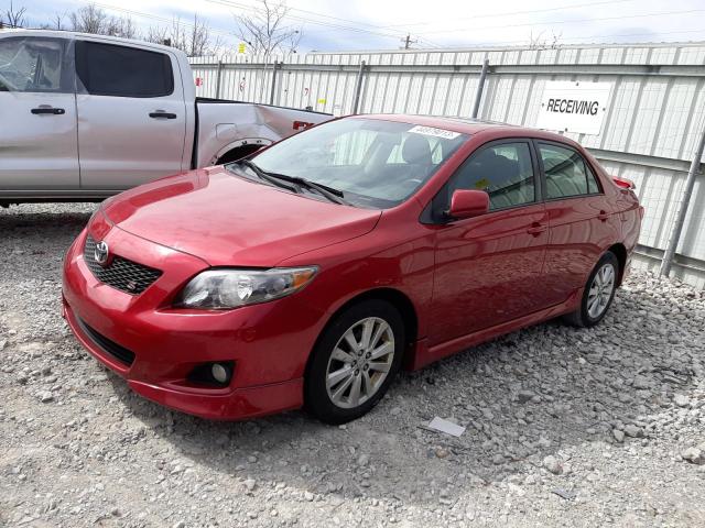 TOYOTA COROLLA BA 2009 with VIN 1NXBU40E49Z068321 - Photo from auction