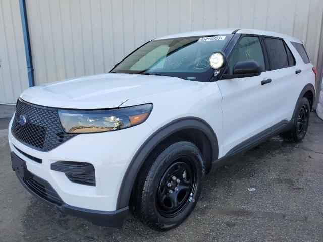 FORD EXPLORER P 2021 with VIN 1FM5K8AB4MGA65067 - Photo from auction