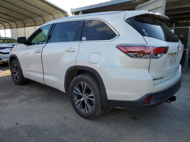 Photo 2 from auction – 2016 TOYOTA HIGHLANDER with VIN 5TDJKRFH7GS326997