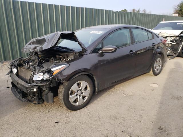 KIA FORTE LX 2018 with VIN 3KPFL4A71JE217361 - Photo from auction