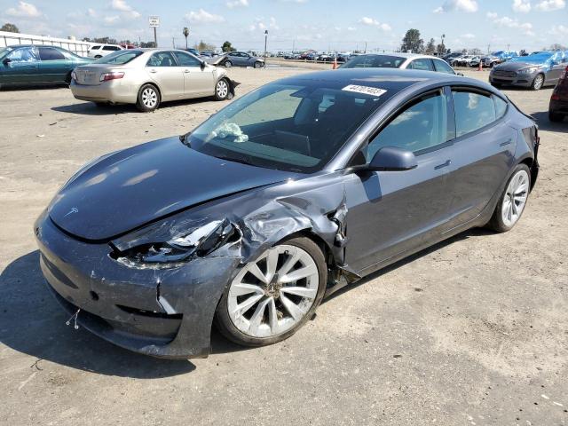 TESLA MODEL 3 2022 with VIN 5YJ3E1EA8NF358994 - Photo from auction